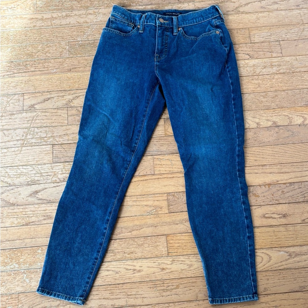 Lucky Brand Mid Rise Ava Skinny Jeans 6/28A
